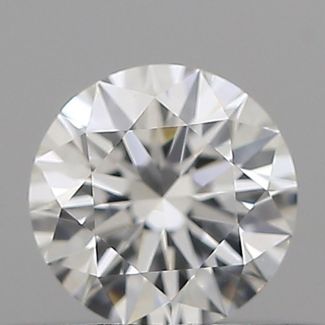 0.31 Carat Round E VVS1 EX GIA Natural Diamond