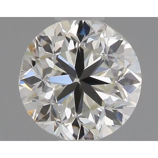 0.5 Carat Round H VS1 GD EX IGI Natural Diamond