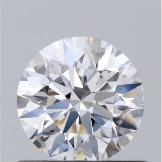 0.70 Carat Round D VS2 EX VG GIA Natural Diamond