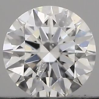 0.30 Carat Round E SI2 VG EX GIA Natural Diamond