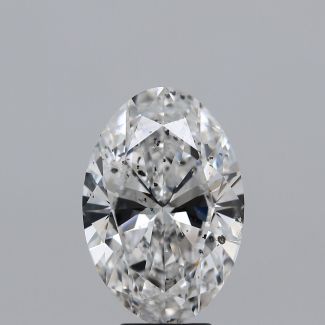 5.00 Carat Oval E SI2 - EX VG HRD Natural Diamond