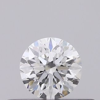 0.23 Carat Round F SI1 EX GIA Natural Diamond