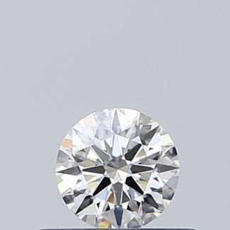 0.31 Carat Round F SI1 EX GIA Natural Diamond