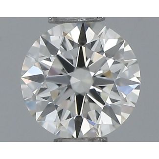 0.36 Carat Round H IF EX IGI Natural Diamond