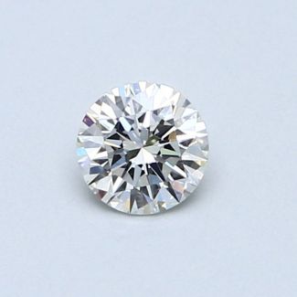 0.39 Carat Round G VS2 VG EX GIA Natural Diamond