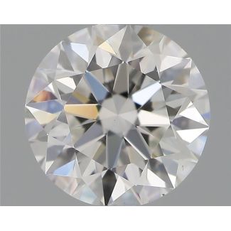 0.81 Carat Round F VS2 EX GIA Natural Diamond