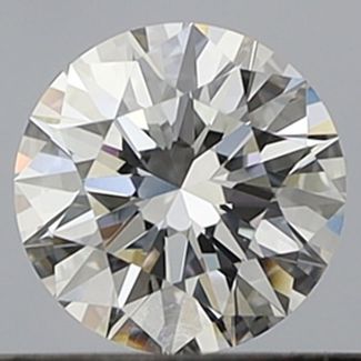 0.4 Carat Round D VVS1 EX GIA Natural Diamond