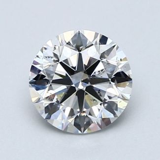 1.29 Carat Round E SI2 EX GIA Natural Diamond