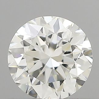 0.4 Carat Round H VVS1 GD VG GIA Natural Diamond