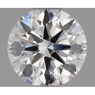 0.9 Carat Round F VVS2 EX GIA Natural Diamond