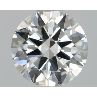 0.5 Carat Round G IF EX GIA Natural Diamond