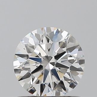 0.7 Carat Round H VVS1 EX GIA Natural Diamond