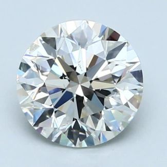 1.5 Carat Round G SI2 EX VG GIA Natural Diamond