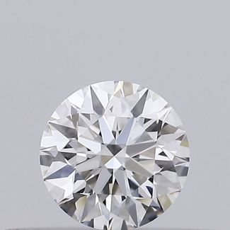 0.23 Carat Round H VS1 EX GIA Natural Diamond