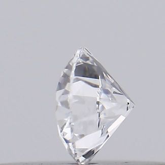 0.15 Carat Round D VVS2 EX GIA Natural Diamond