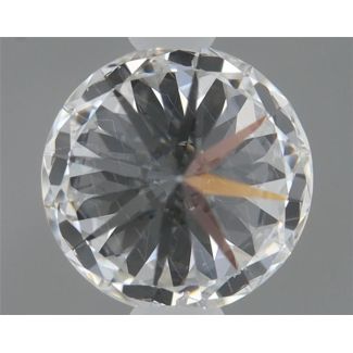 0.5 Carat Round F SI2 EX GIA Natural Diamond