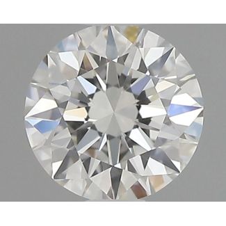 0.5 Carat Round H VVS2 EX GD GIA Natural Diamond