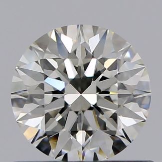 0.60 Carat Round H VS1 VG GIA Natural Diamond