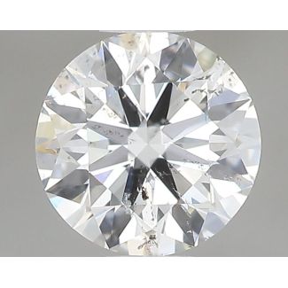 0.4 Carat Round G SI2 EX GIA Natural Diamond