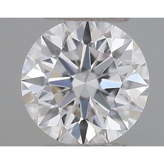 0.23 Carat Round D VS1 EX GIA Natural Diamond