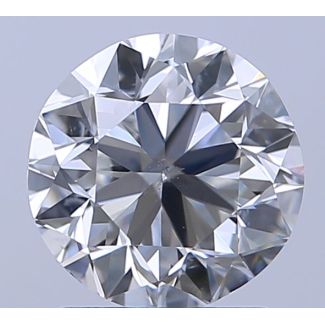 1.5 Carat Round F SI1 VG GIA Natural Diamond