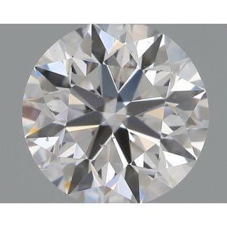 0.8 Carat Round D SI1 EX GIA Natural Diamond