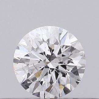 0.23 Carat Round D SI2 EX VG GIA Natural Diamond