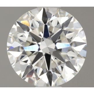 0.74 Carat Round H VS1 EX GIA Natural Diamond