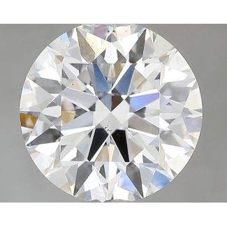 1.52 Carat Round G SI1 EX GIA Natural Diamond