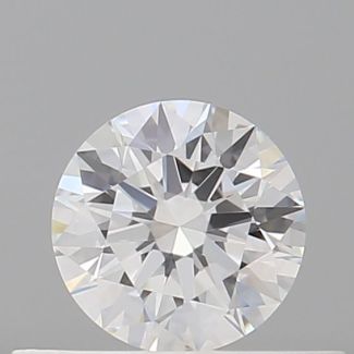 0.35 Carat Round D VVS1 EX GIA Natural Diamond