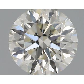 0.4 Carat Round H VS1 EX IGI Natural Diamond