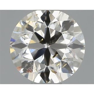 0.40 Carat Round H SI2 VG EX IGI Natural Diamond