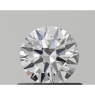 0.56 Carat Round D IF EX GIA Natural Diamond