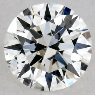 0.23 Carat Round G SI2 EX GIA Natural Diamond