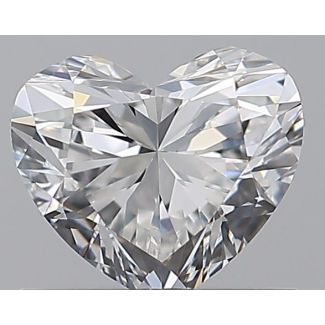 0.7 Carat Heart E VS1 - VG GIA Natural Diamond