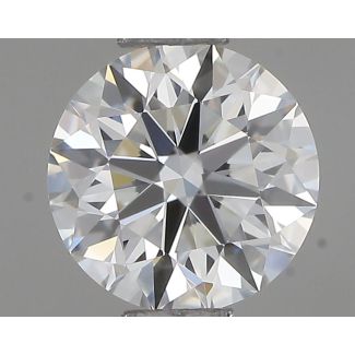 0.51 Carat Round G VVS1 EX GIA Natural Diamond