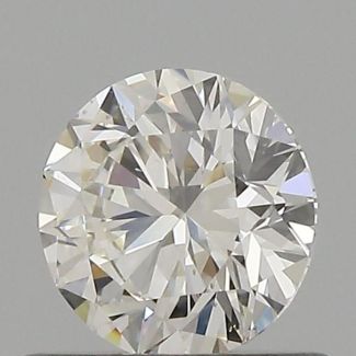 0.55 Carat Round G VS2 EX GIA Natural Diamond