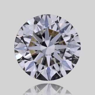 0.5 Carat Round I VVS2 EX GIA Natural Diamond