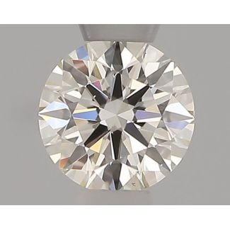 0.30 Carat Round H VS2 EX IGI Natural Diamond