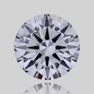 0.31 Carat Round F IF EX GIA Natural Diamond