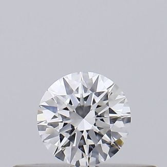 0.19 Carat Round D VS1 VG EX GIA Natural Diamond