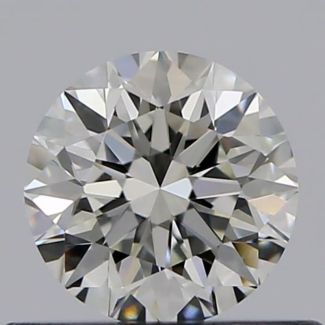 0.45 Carat Round I VS1 VG EX GIA Natural Diamond