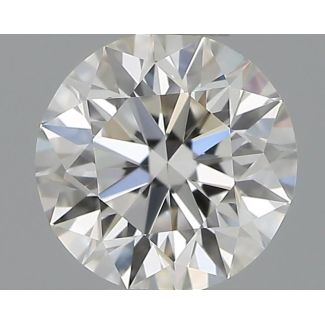 0.30 Carat Round G VVS1 EX VG GIA Natural Diamond