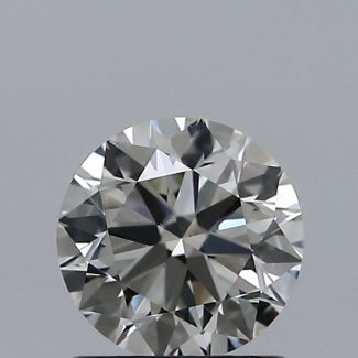 0.90 Carat Round J SI2 VG EX GIA Natural Diamond