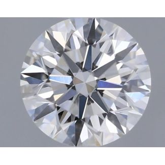 0.35 Carat Round G VVS1 EX GIA Natural Diamond