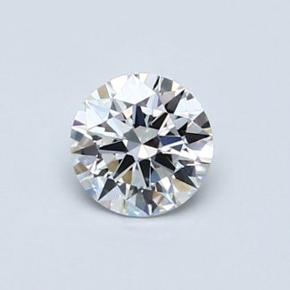 0.55 Carat Round E VS1 EX GIA Natural Diamond