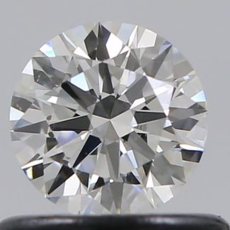 0.45 Carat Round H VS1 EX VG GIA Natural Diamond