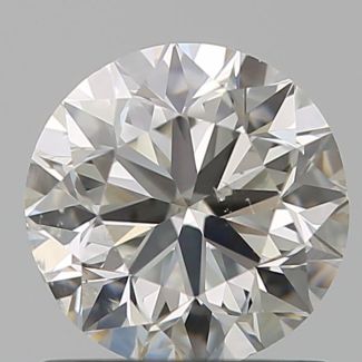 1.00 Carat Round I SI1 VG EX GIA Natural Diamond