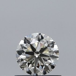 0.51 Carat Round K VS1 VG EX GIA Natural Diamond