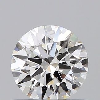 0.51 Carat Round G VS1 EX GIA Natural Diamond